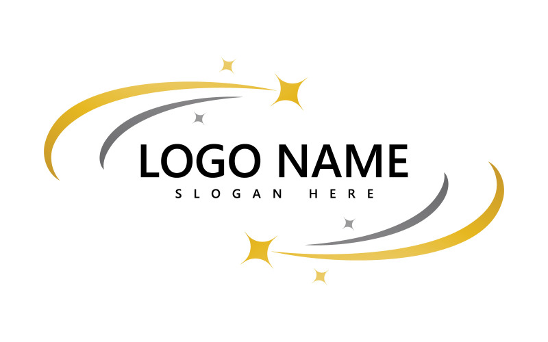 star logo icon, vector template design V1