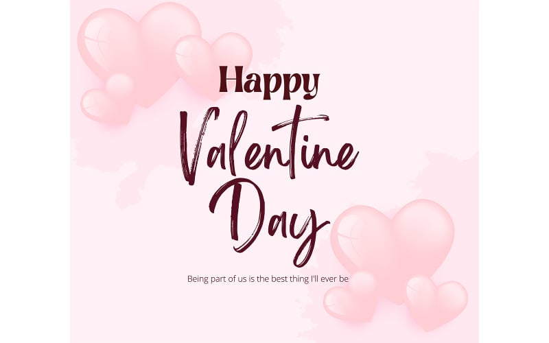 Happy Valentine's Day Premium Social Media-banner