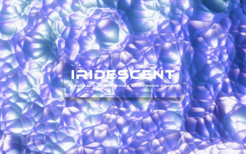 Iridescent Voronoi Background 7