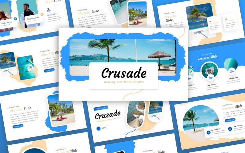 Croisade - Modèle PowerPoint de voyage polyvalent