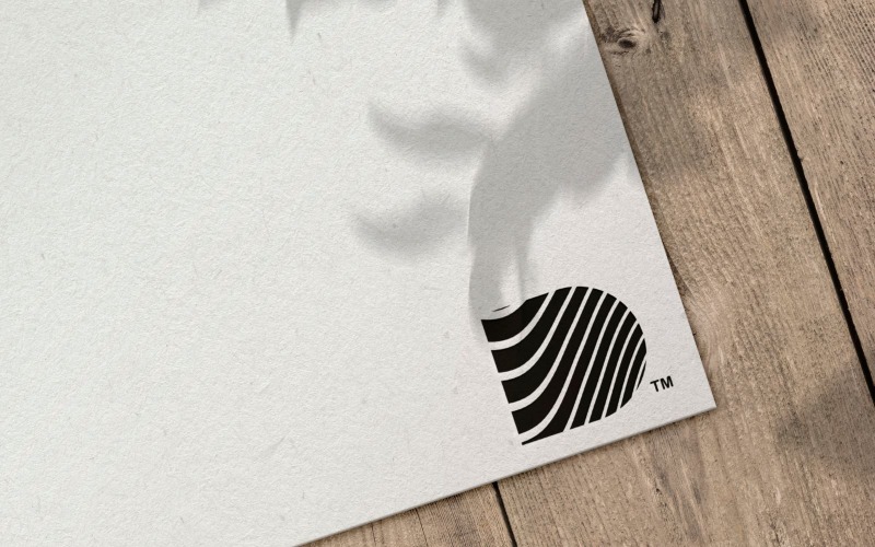 Digitale Delmon-Logo-Vorlage -KOSTENLOS-