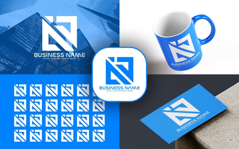 Design professionale del logo della lettera AJ per il tuo business - Identità del marchio