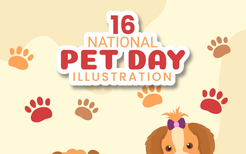 16 Illustrazione della Giornata nazionale degli animali domestici