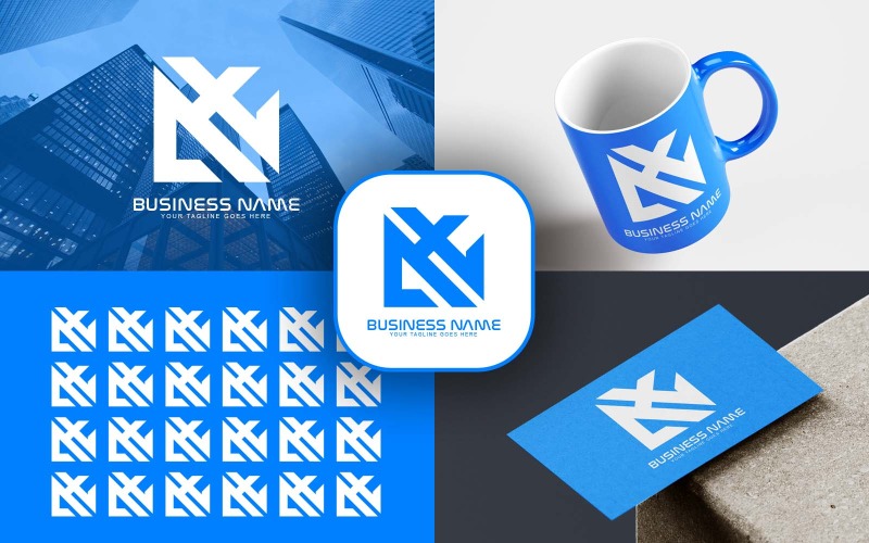 Profesionální návrh loga AT Letter pro vaši firmu - Identita značky