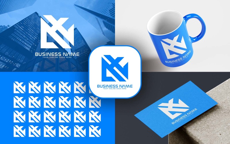 Professionell AT Letter-logotypdesign för ditt företag - varumärkesidentitet