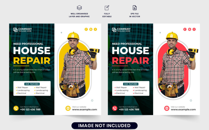 Real estate home maintenance business TemplateMonster
