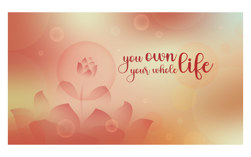 Red Positive Message Inspirational Background Image 14400x8100px in Red Color Scheme with ...