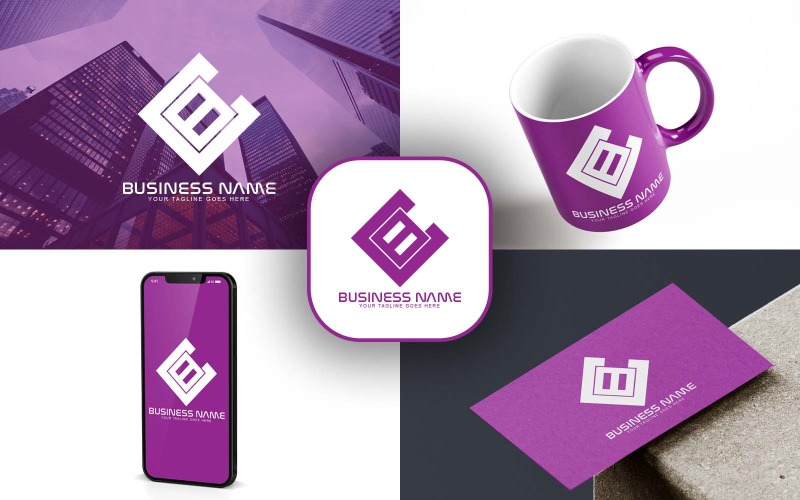 Професійний дизайн логотипа CB Letter для вашого бізнесу - ідентифікація бренду