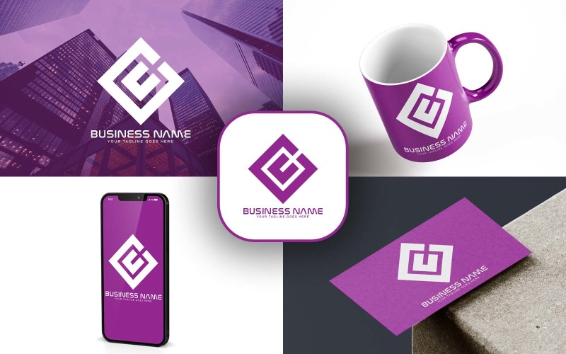 Design professionale del logo della lettera CC per il tuo business - Identità del marchio