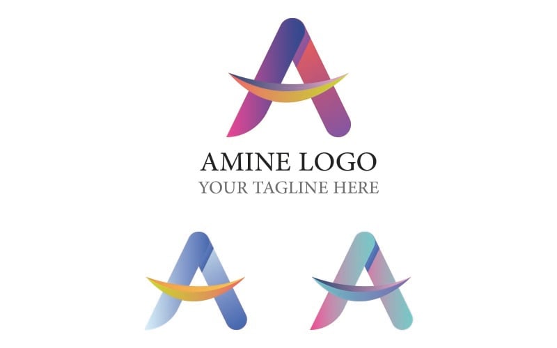 Amine Logo – Letter A Logo