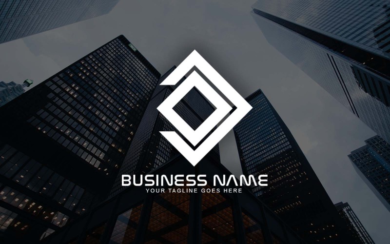 Création de logo professionnel DO Letter pour votre entreprise - Identité de marque