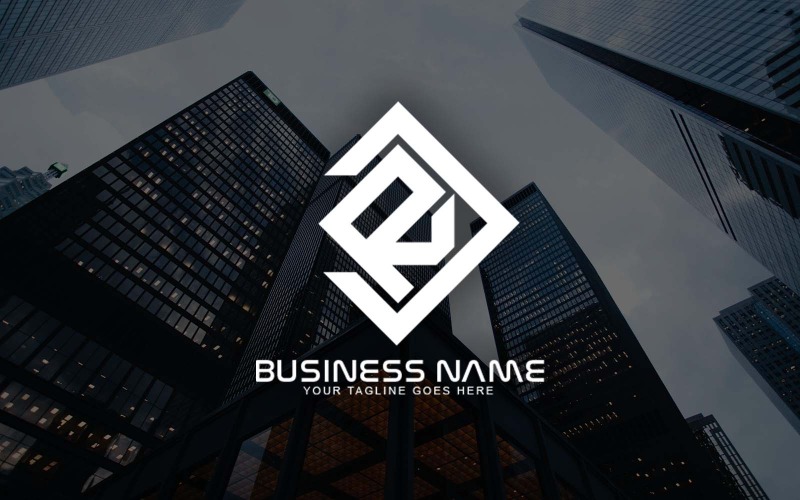 Professionell DR Letter Logo Design för ditt företag - varumärkesidentitet