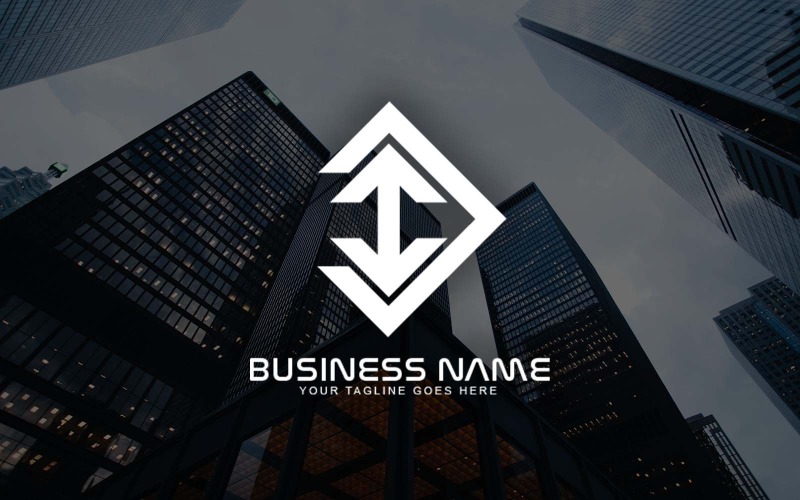 专业的 DI 字母标志设计为您的企业-品牌标识