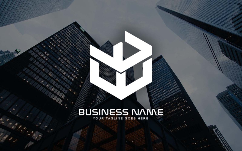 Design professionale del logo della lettera FW per il tuo business - Identità del marchio