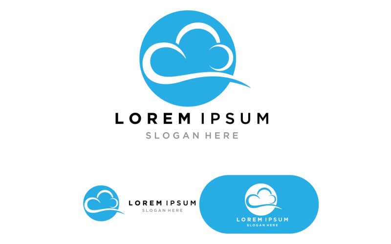 Molnservrars datalogotyp och symboler version 9