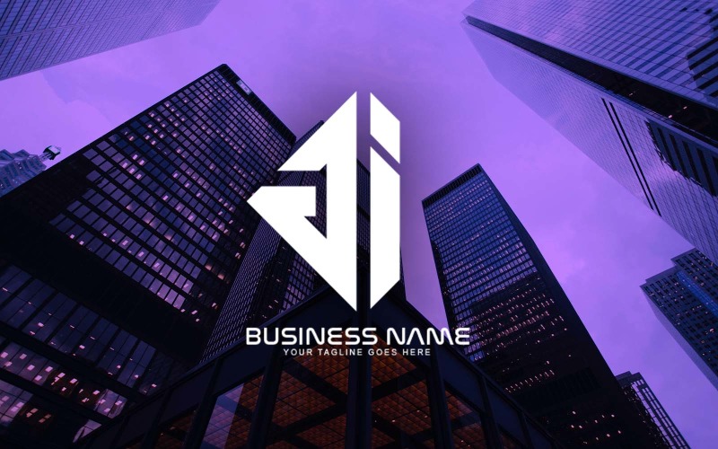 Diseño de logotipo de carta GI profesional para su negocio - Identidad de marca