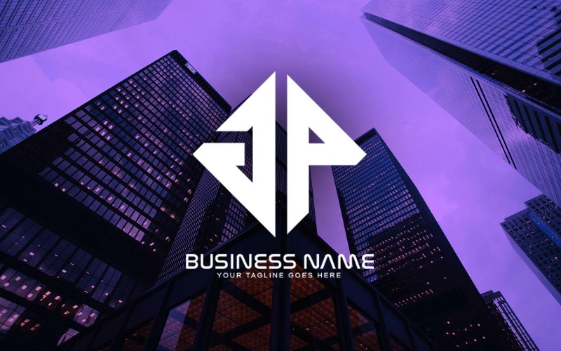 Профессиональный дизайн логотипа GP Letter для вашего бизнеса - фирменный стиль