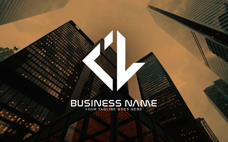 Design professionale del logo della lettera IL per la tua attività - Identità del marchio