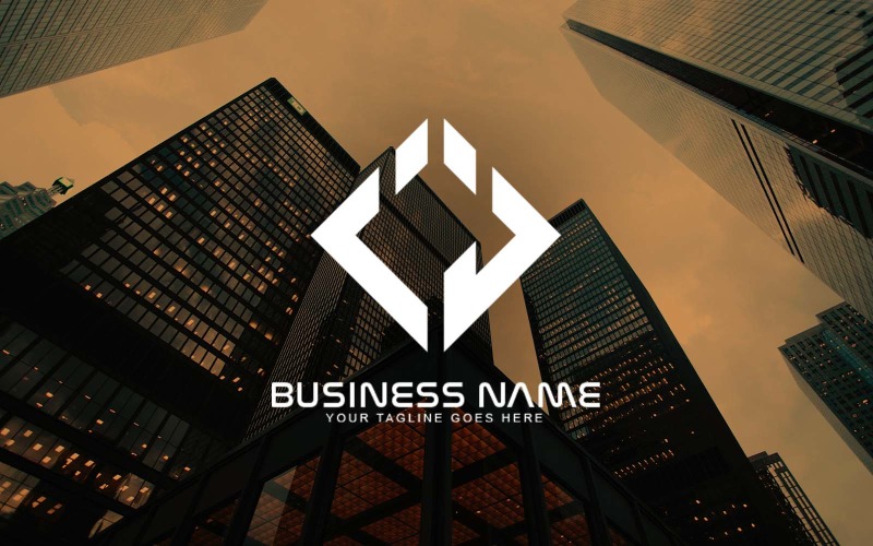 Design profissional de logotipo de carta IJ para sua empresa - identidade de marca