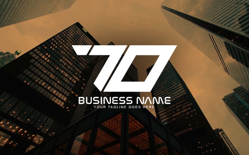 Design profissional de logotipo de carta IO para sua empresa - identidade de marca