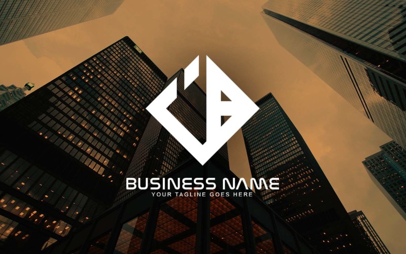 Diseño de logotipo de carta IB profesional para su negocio - Identidad de marca
