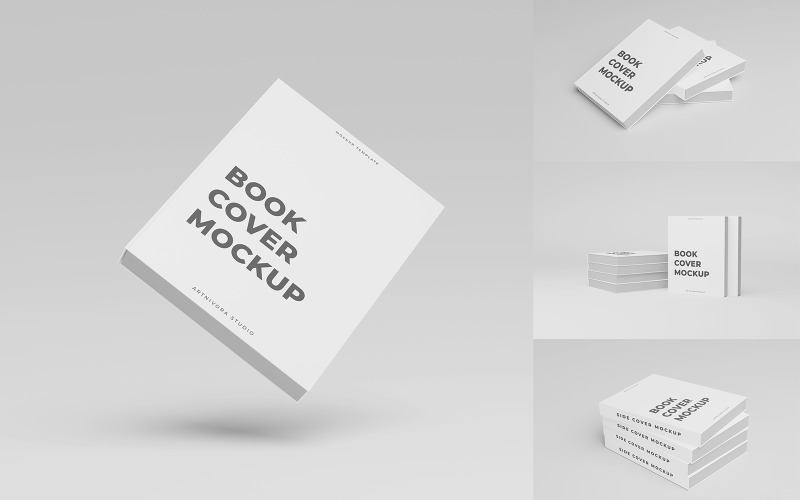 Boekmodellen voor bundelomslag