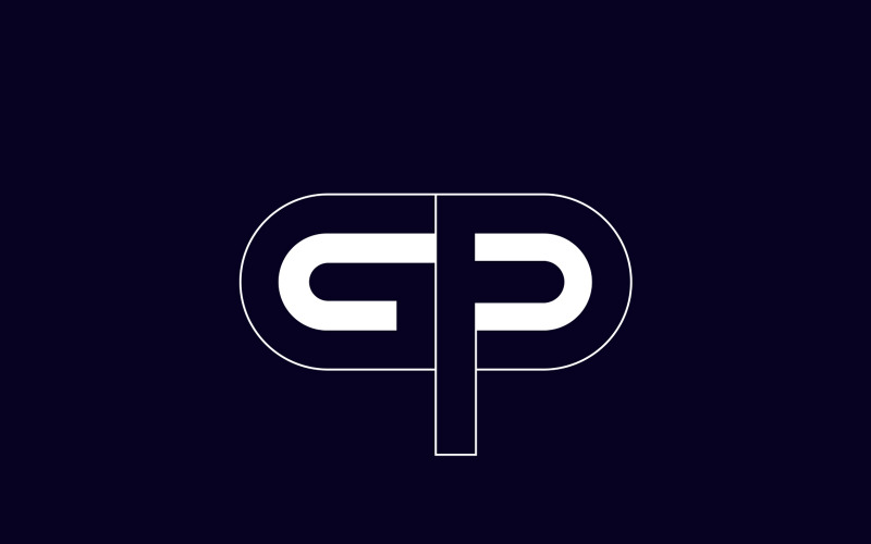 Gp Logo - Beginletter Gp Of Pg Logo Vector Design