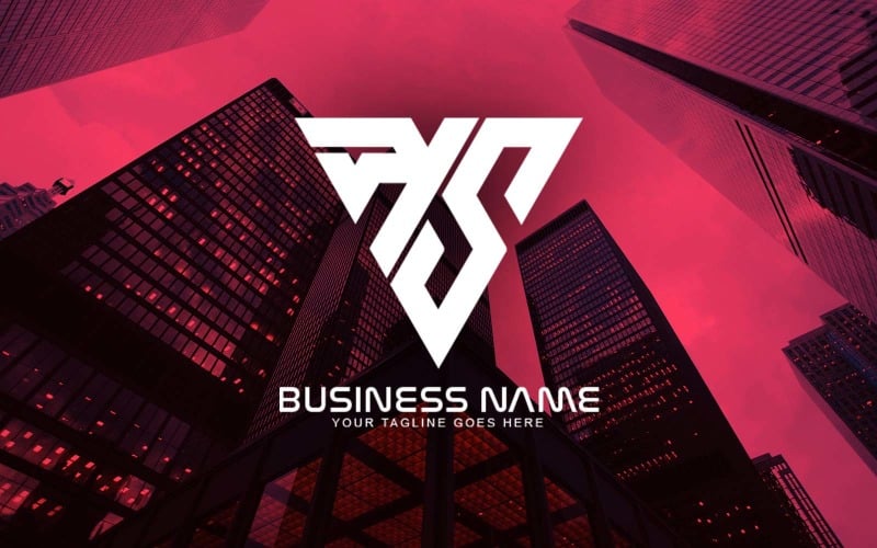 Профессиональный дизайн логотипа KS Letter для вашего бизнеса - фирменный стиль