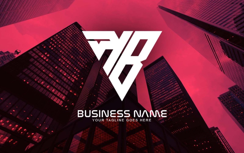 Professionelles KB-Buchstaben-Logo-Design für Ihr Unternehmen - Markenidentität