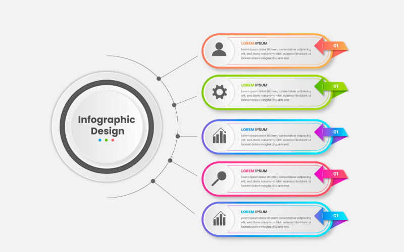 infographic design üzleti sablon. Vektor 3 lépés
