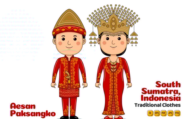 Aesan Paksangko Indonesia Traditional Cloth