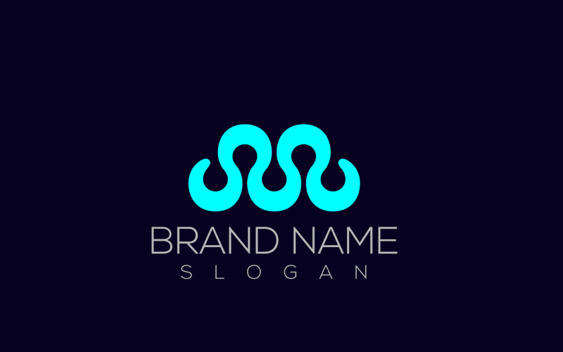 M Logotyp | Premium Letter M Logotypdesign