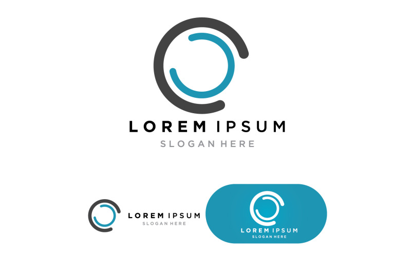 Circle logo and symbol vector icon app 2 - TemplateMonster