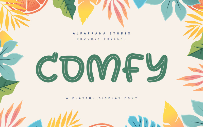 Comfy - Lekfull displayfont
