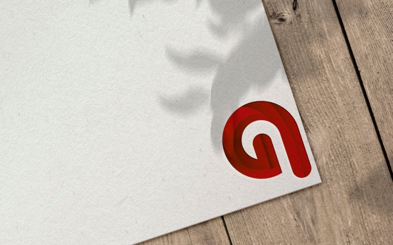 G Harfi Profesyonel Logo Şablonu