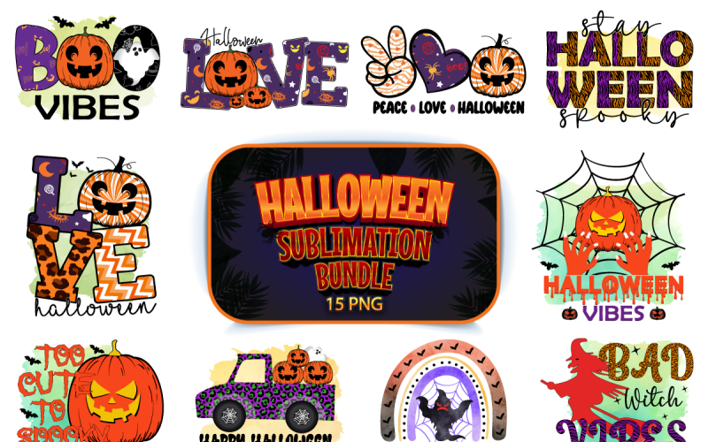 Halloween-sublimatiebundel