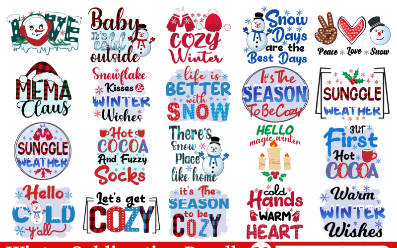 Pack de sublimation d'hiver