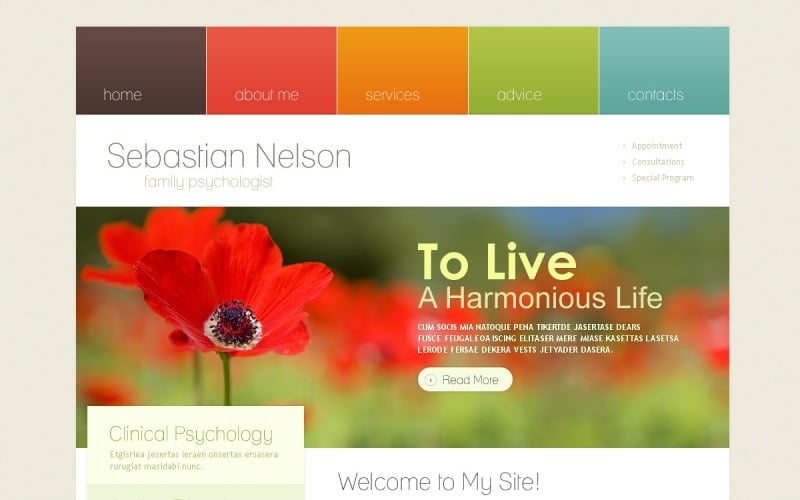 Family Website Template