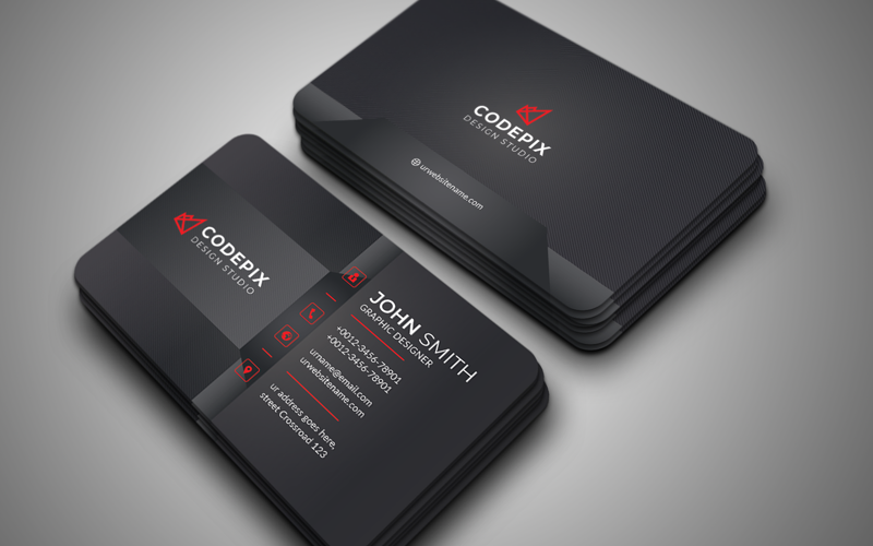 Business Card Templates Corporate Identity Template v161