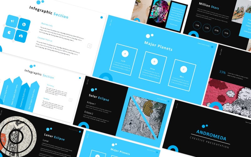 Andromeda Creative Powerpoint Template