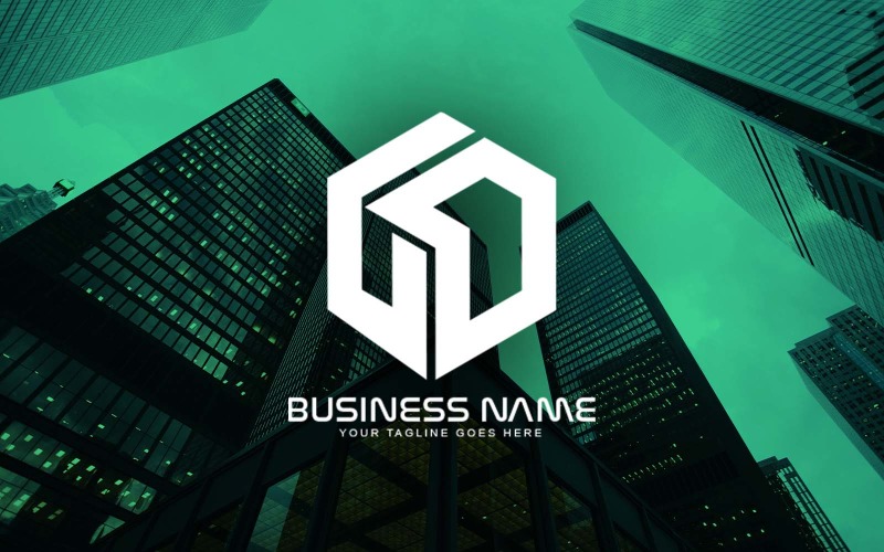 Création de logo professionnel LO Letter pour votre entreprise - Identité de marque