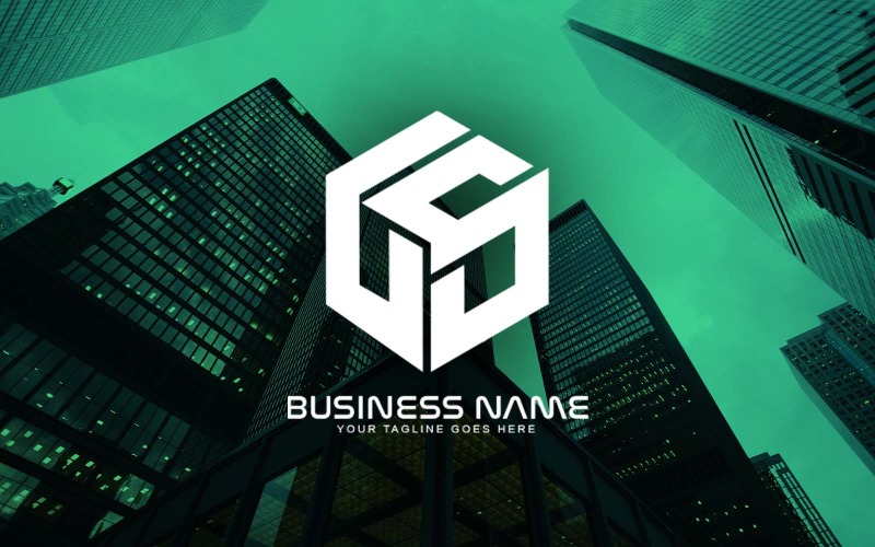 Création de logo professionnel LS Letter pour votre entreprise - Identité de marque