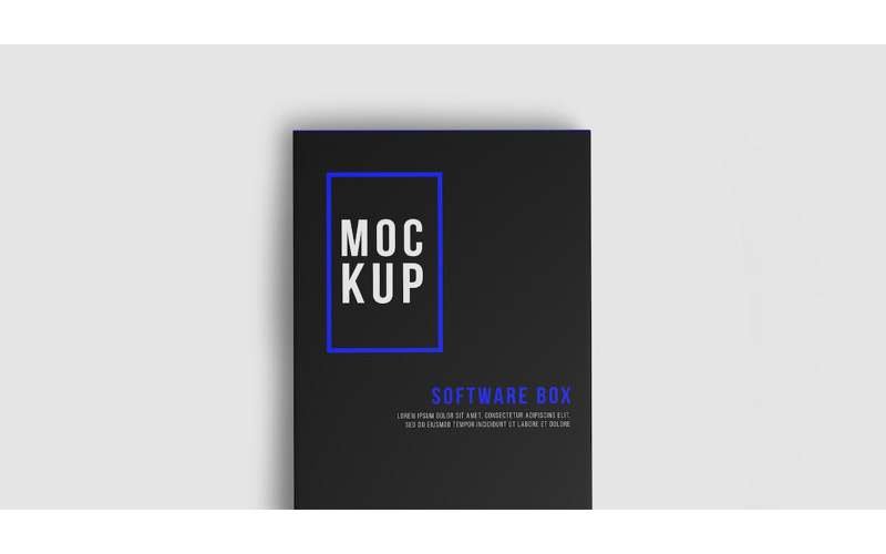 Software Box Mockup - Software Box Mockup