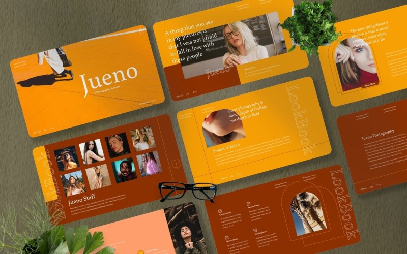 Jueno - Шаблон Keynote для фотографии
