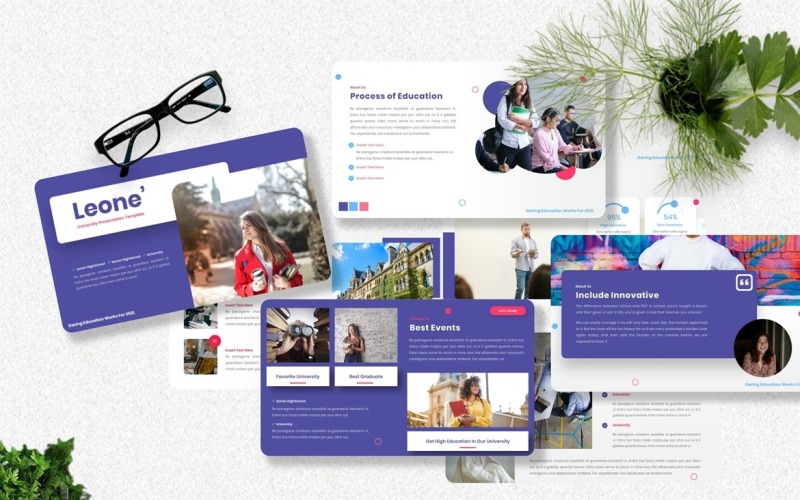 Leone - University Googleslide Template