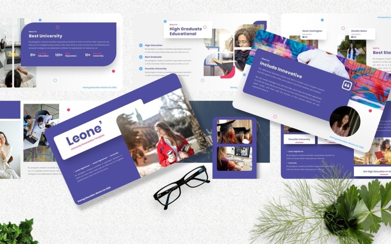 Leone - University Powerpoint-mall