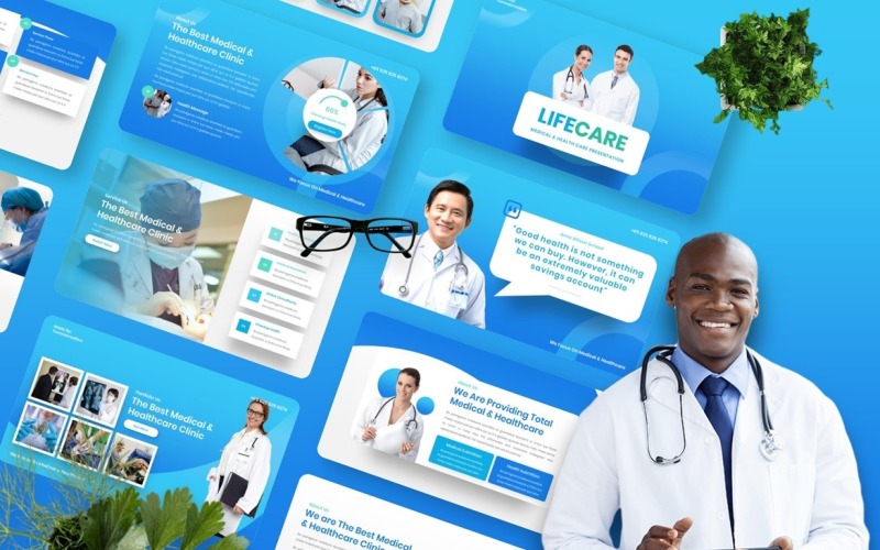 Lifecare - Keynote-Vorlage für Medizin und Gesundheitswesen