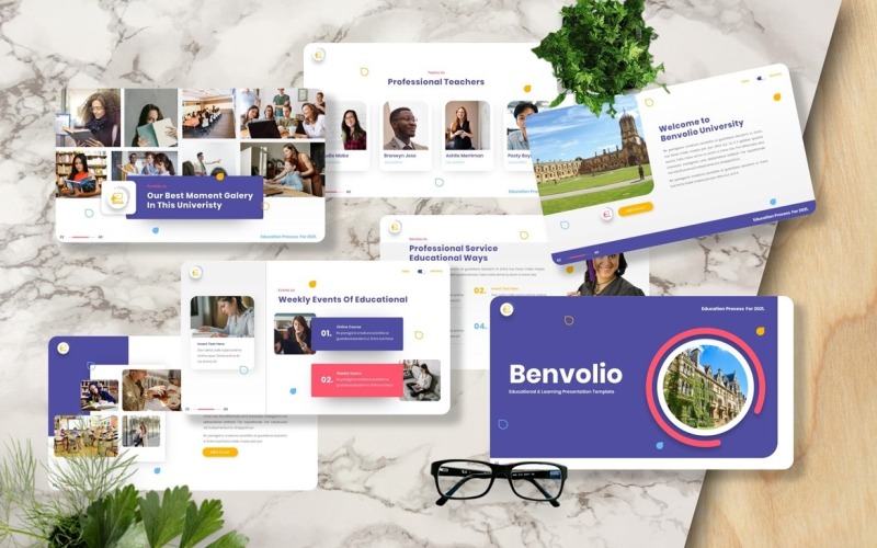 Benvolio - Modello di Keynote universitario