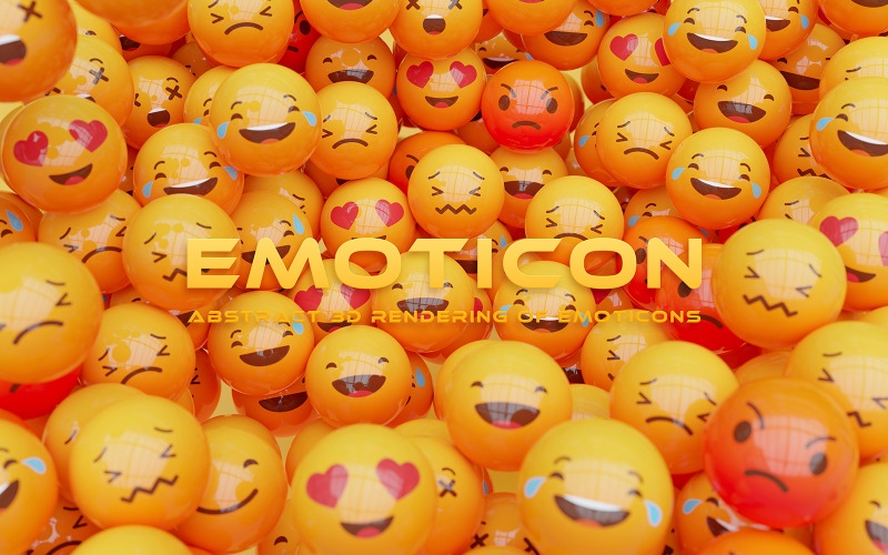 Plantilla de fondo de emoticonos 1