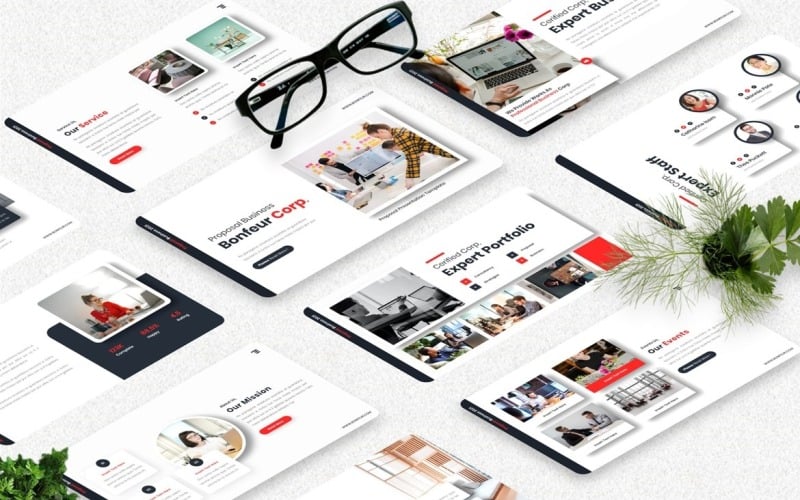 Bonfeur - Proposta Business PowerPoint Templates
